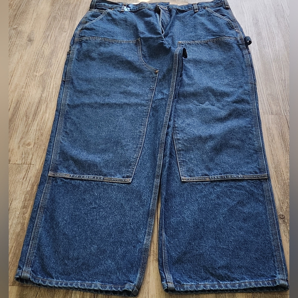 Carhartt B73-DST‎ Double Knee Carpenter Jeans 42x32 NWT Loose Baggy Fit Workwear